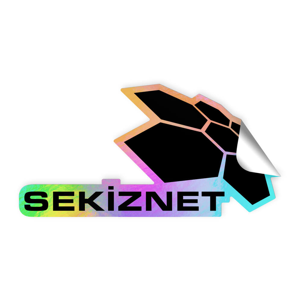 Özel Kesim Hologram Etiket / Sticker - Utku Etiket