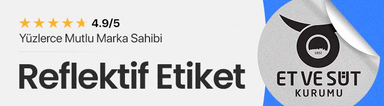 Reflektif Etiket, Sticker Baskı | Utku Etiket