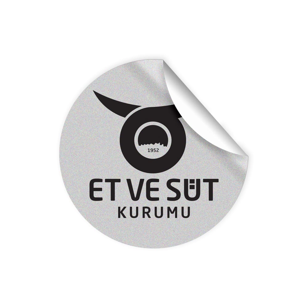 Yuvarlak Reflektif Etiket / Sticker